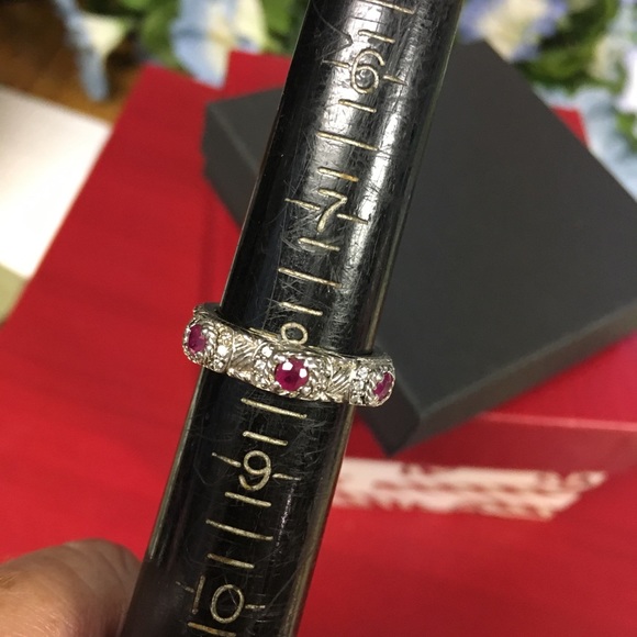 Authentic Judith Ripka stack ring! - Picture 4 of 4